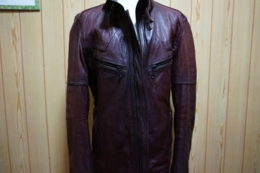 レザージャケット　リカラー（色替え）