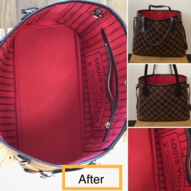 ルイヴィトンLV バッグ カビクリーニング チタンコーティング