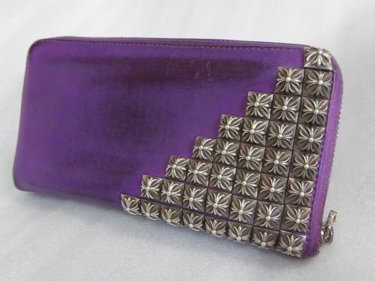 クロムハーツ 長財布 リペア カラーチェンジ 染め直し